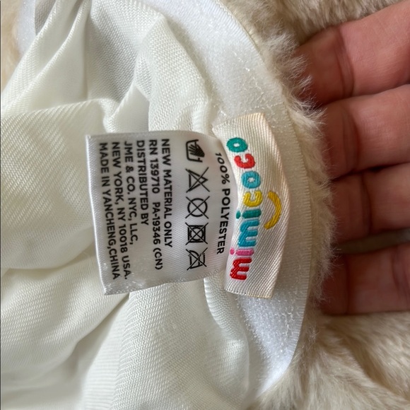 Mimicoco Tea Plush Pillow | Heating Pocket | mint condition | see description - Picture 3 of 6